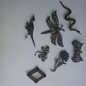 Marcasite Vintage Brooches
